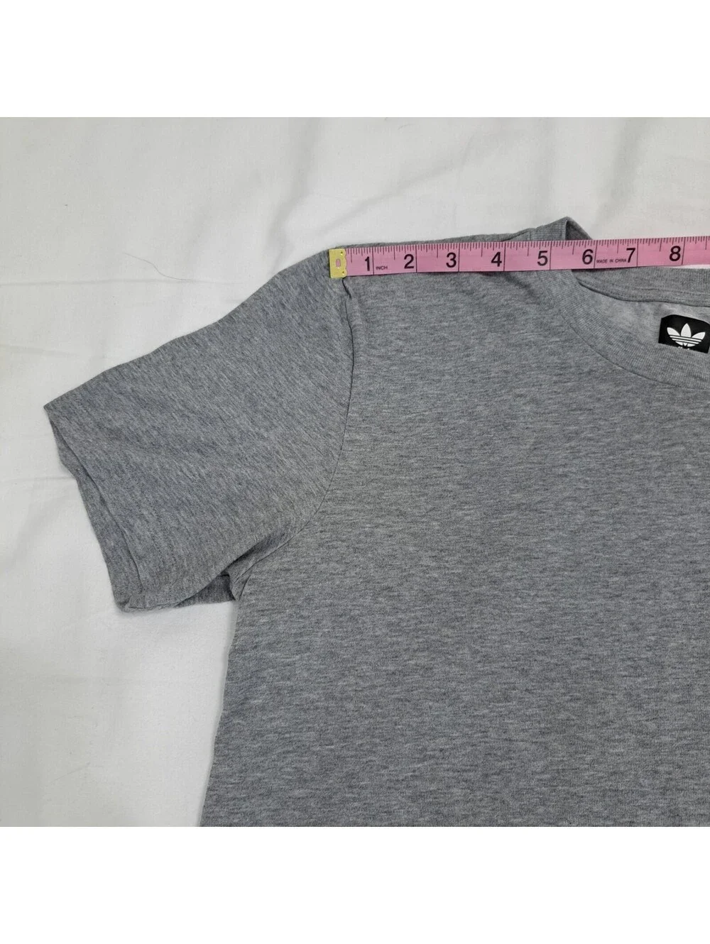 Adidas Skateboarding Gray Athletic T Shirt Mens Size S